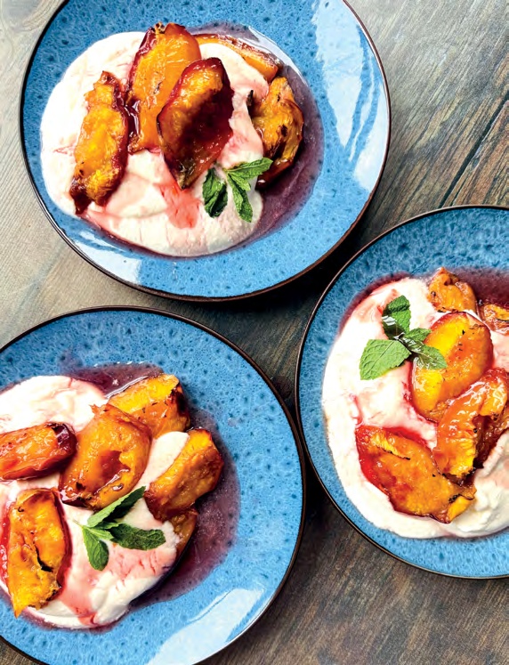 Baked Nectarines